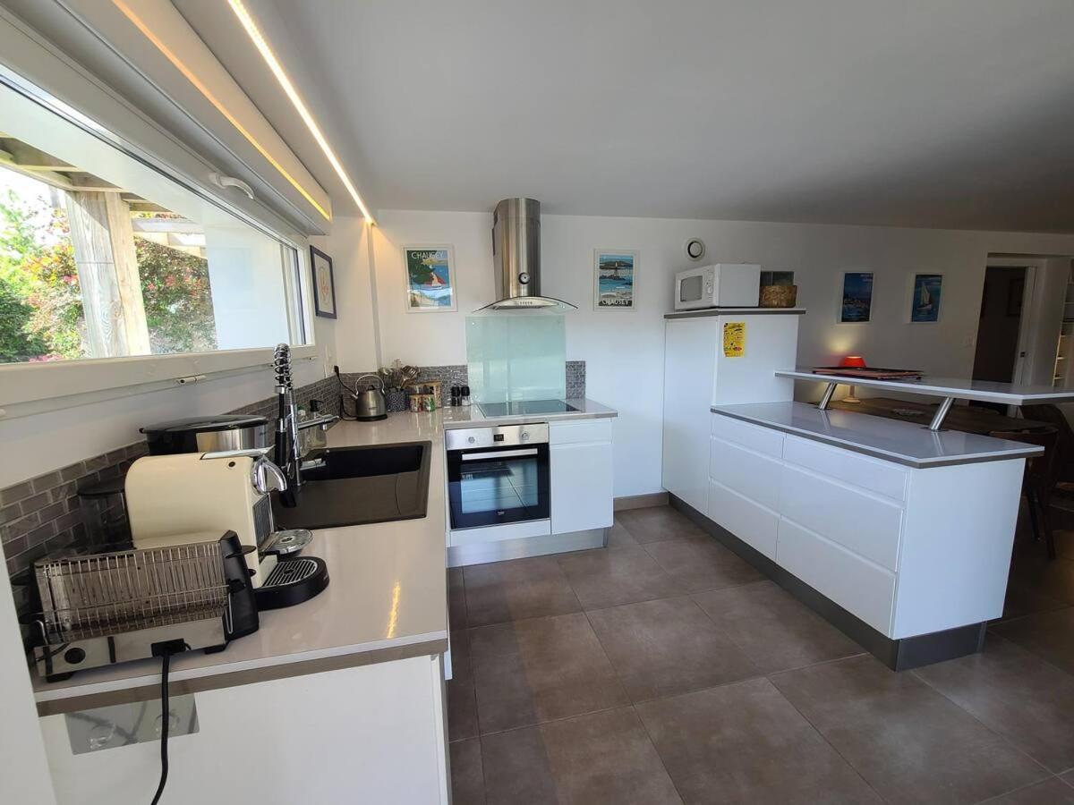 Appartement Moderne Avec Terrasse - Proche Mer Agon-Coutainville Exterior photo